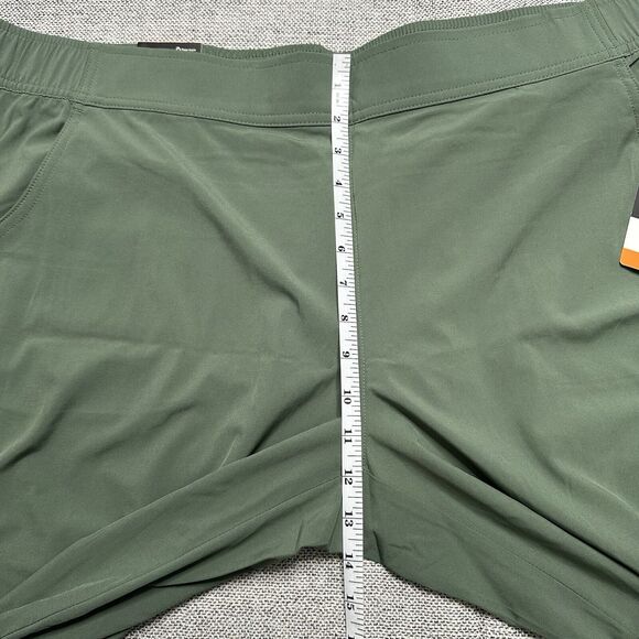 Eddie Bauer Women's Lightweight UPF 50+ Traveler Ankle Pants Green Size XXL NWT - Picture 10 of 13